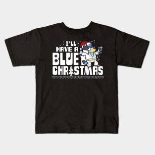 bluey christmas Kids T-Shirt